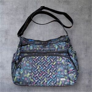 Lug crossbody bag